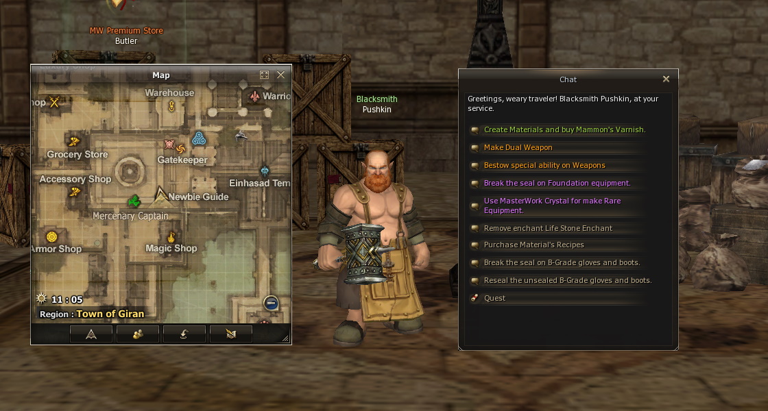 Master Blacksmith Pushkin l2